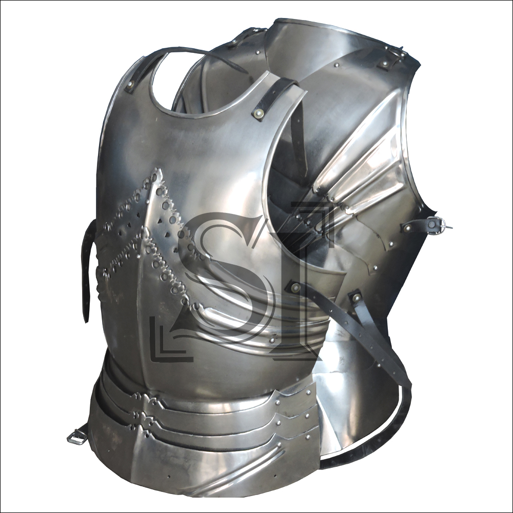 Medieval Knight Gothic Plate Armor Cuirass Breastplate4O3B